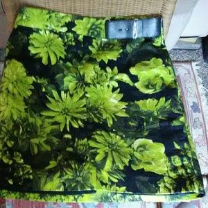 Michael Michael Kors floral print skirt.